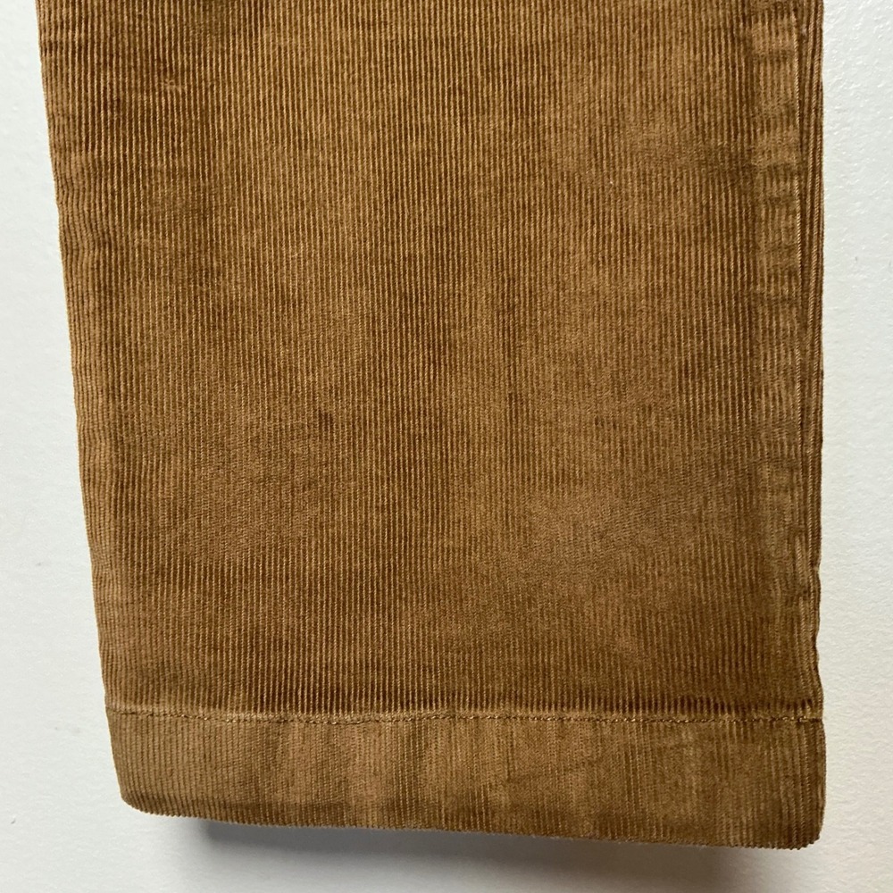J.Crew Corduroy Pants Mens 36x30 Brown Classic Straight Stretch - Picture 2 of 8